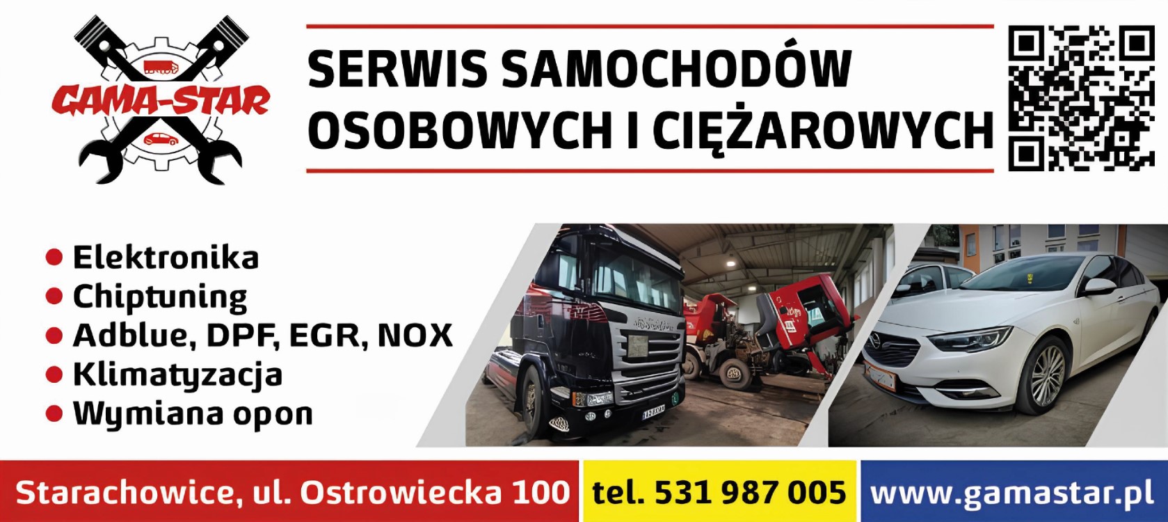 serwis samochodów ciężarowych STARACHOWICE